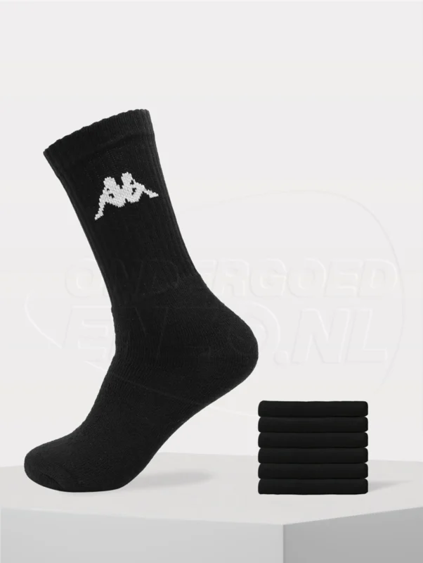 10 paar klassieke AIR sportsokken in de kleur zwart